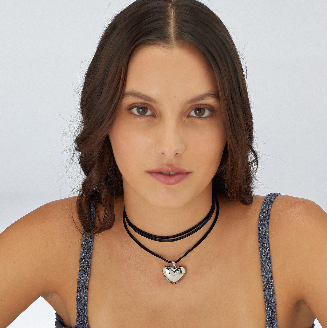 CHOKER ARGENTO E DORATO STELLAR S'AGAPÕ