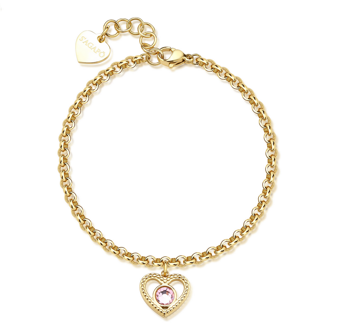 COLLEZIONE LUCKY LIGHT CUORE ORO S'AGAPÕ