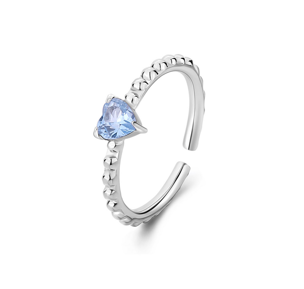 ANELLO DAZZLY S'AGAPÕ  ACCIAIO CON CUORI COLORATI