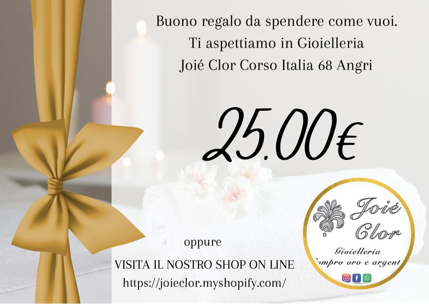 Buono Regalo Gioielleria Joie' Clor