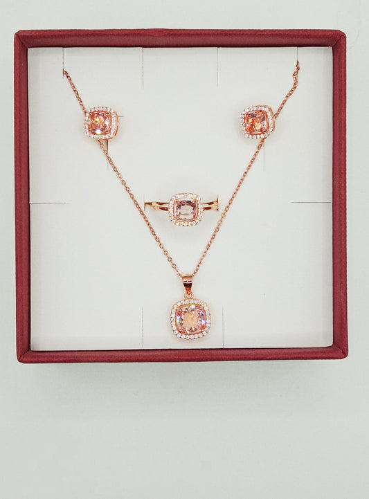 LINEA DUBAI IN ARGENTO 925% ROSE' URANIA PREZIOSI